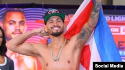 "El Tren está de regreso", dijo el cubano / Foto: Facebook/Robeisy "El Tren" Ramírez)