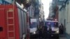 Rescatistas y ambulancias en el lugar del siniestro. (Foto: Facebook Gobierno Habana Vieja)
