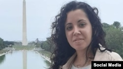 La periodista independiente Camila Acosta. (Facebook)