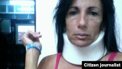 Leticia Ramos ha sido víctima de agresiones por parte de las autoridades cubanas