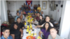 Una treintena de participantes en la reunión de Espacio Abierto de la Sociedad Civil cubana. Foto 14ymedio