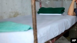 Interior de una celda en una cárcel cubana.