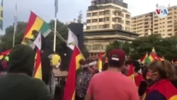 La sociedad civil sale a las calles en algunas ciudades para protestar y defender la democracia La sociedad civil sale a las calles en algunas ciudades para protestar y defender la democracia