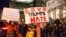 Protestas contra Trump en New York.