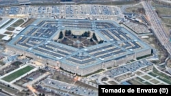 Vista aérea del Pentágono, sede del Departamento de Defensa de los Estados Unidos.