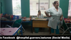 Sala del Hospital General Docente Dr. Ernesto Guevara de la Serna, en Las Tunas.