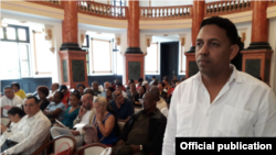 Alexis Acosta Silva, intendente de La Habana Vieja fue el primero en declarar la marcha reprogramada por el Grupo Archipiélago para el próximo 15 de noviembre como "ilícita".
