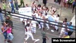 Damas represión domingo 5 de junio