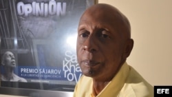 El expreso político y opositor cubano Guillermo Fariñas.