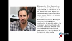 Biólogo recibe amenazas debido a sus amistades opositoras Biólogo recibe amenazas debido a sus amistades opositoras