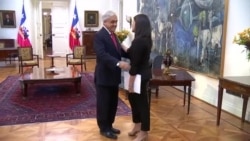 Presidente de Chile recibe a Rosa María Payá Presidente de Chile recibe a Rosa María Payá