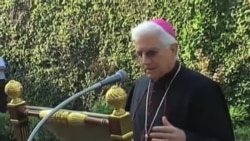 Histórica instalación de una réplica de la Patrona de Cuba en los Jardines del Vaticano Histórica instalación de una réplica de la Patrona de Cuba en los Jardines del Vaticano