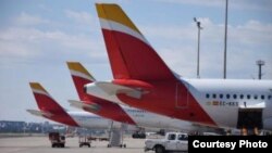 Aviones de Iberia.