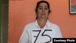 La Dama de Blanco Daisy Artiles en una imagen de archivo.