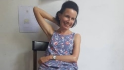 Omara ruiz Urquiola es una de las activistas sitiadas en la sede del Movimiento San Isidro, en La Habana.