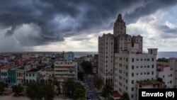 La Habana en apagón al atardecer. (Foto: Envato)