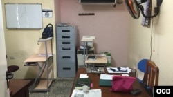 Sede de Cubalex, con oficina sin computadoreas