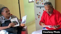 Jorge Olivera y Víctor Manuel Domínguez, La Habana, 2014.