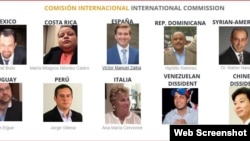 Comisión Internacional de "Justice Cuba".
