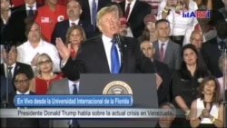 Trump: "Maduro no es un patriota venezolano, es una marioneta cubana" Trump: "Maduro no es un patriota venezolano, es una marioneta cubana"