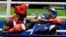 Yordenis Ugás (i) contra el francés Daouda Sow durante la semifinal de boxeo de los Juegos Olímpicos 2008 en China.