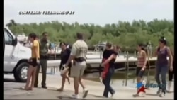 Balseros cubanos recién llegados: Irse en balsa es un desafío a la muerte Balseros cubanos recién llegados: Irse en balsa es un desafío a la muerte