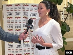 Asistentes a la conferencia "Salvar a Cuba".