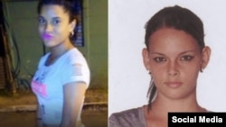 Yulismeidys María Loyola Fernández y Leidy Maura Pacheco, dos jóvenes víctimas del feminicidio en Cuba.