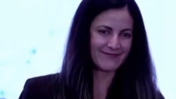 Rosa María Payá acepta premio de ODCA en nombre de todos los cubanos que luchan por la libertad