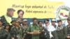 Iván Márquez junto con otros exlíderes de las FARC.