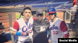 Los hermanos Mesa en una foto tomada de Facebook.