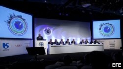 Una vista de la la 68va. Asamblea General de la Sociedad Interamericana de Prensa (SIP), celebrada en octubre en Sao Paulo, Brasil.