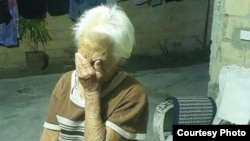 América Hernández, de 92 años podría ser desalojada (Foto tomada de Facebook María De Jesús Soria Martínez).