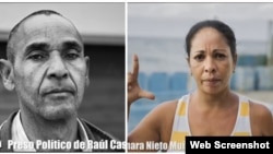 Aymara Nieto e Ismael Reñí fueron arrestados en junio de 2016.