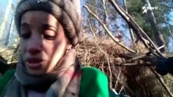 Info Martí | Madre cubana varada en frontera de Bielorrusia Info Martí | Madre cubana varada en frontera de Bielorrusia