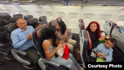 José Daniel Ferrer partió al destierro en EEUU junto a su familia.