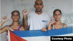 Hermanos Adairis Miranda, Fidel Batista y Anairis Miranda