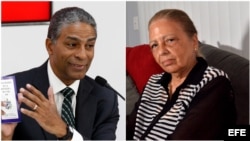 Oscar Elías Biscet y Martha Beatriz Roque, dos de los ex prisioneros de conciencia con licencia extrapenal en Cuba