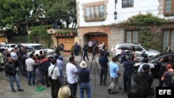 García Márquez, de 87 años, murió en su residencia del sur de la capital mexicana, pocos días después de salir del hospital por una infección pulmonar.