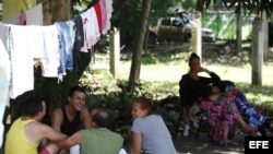 Cientos de cubanos se encuentran refugiados en varias iglesias de la capital panameña y en la sede de Cáritas.