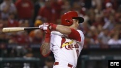 Kolten Wong de los St. Louis Cardinals.