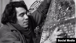 El artista plástico Hamlet Lavastida.