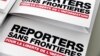 Reporteros sin Fronteras.
