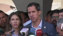 Guaidó: bloqueo de ayuda es crimen de "lesa humanidad" Guaidó: bloqueo de ayuda es crimen de "lesa humanidad"