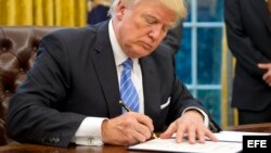 El presidente estadounidense, Donald Trump.