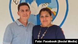 Los pastores Luis Guillermo Borjas y Roxana Rojas, afiliados a la denominación Asambleas de Dios