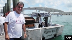 El líder del Movimiento Democracia, Ramón Saúl Sánchez, en una foto de archivo.