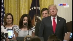 Trump elogia a cubanoamericana de Miami en Mes de la Hispanidad Trump elogia a cubanoamericana de Miami en Mes de la Hispanidad