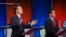 Ted Cruz y Marco Rubio en los debates del Partido Republicano.