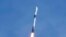 Imagen de un cohete Falcon 9 de SpaceX, empresa que lanzó desde California el nuevo satélite surcoreano. (AP/John Raoux).